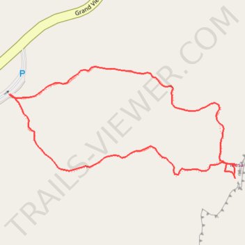 Mesa Arch Loop trail, distance, elevation, map, profile, GPS track