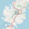 Hebridean Way trail, distance, elevation, map, profile, GPS track