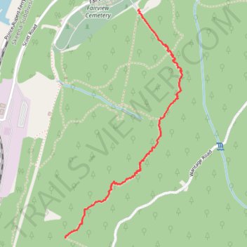 Cemetery - Lookout Trail trail, distance, elevation, map, profile, GPS track