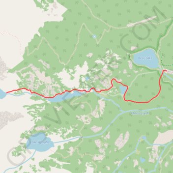Nymph Lake, Dream Lake and Emerald Lake via Emerald Lake Trail trail, distance, elevation, map, profile, GPS track