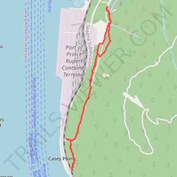 First Fort Trail trail, distance, elevation, map, profile, GPS track