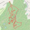 Saxon Woods Park trail, distance, elevation, map, profile, GPS track
