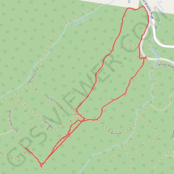 Brooloo Medium track trail, distance, elevation, map, profile, GPS track