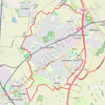 Letchworth Greenway trail, distance, elevation, map, profile, GPS track