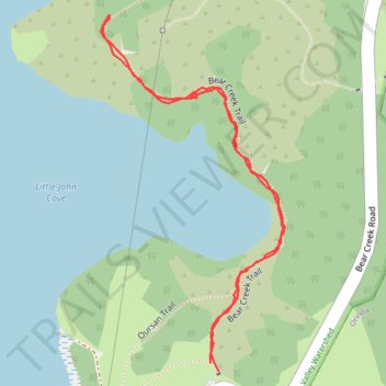 Trail near Briones Reservoir trail, distance, elevation, map, profile, GPS track