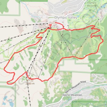 Broken Arrow 23k trail, distance, elevation, map, profile, GPS track