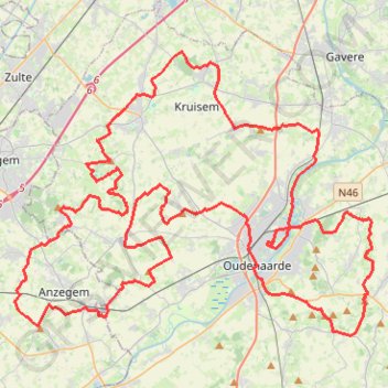 Ename Classic 2022 - 89 km trail, distance, elevation, map, profile, GPS track