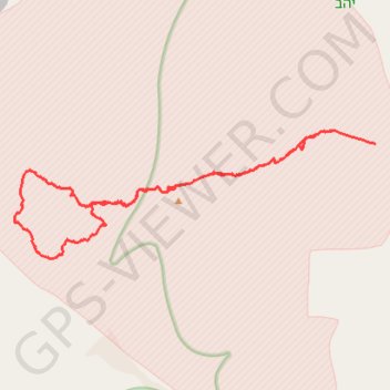 מסור - פוביצר trail, distance, elevation, map, profile, GPS track