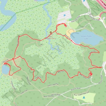 Cheesequake State Park trail, distance, elevation, map, profile, GPS track